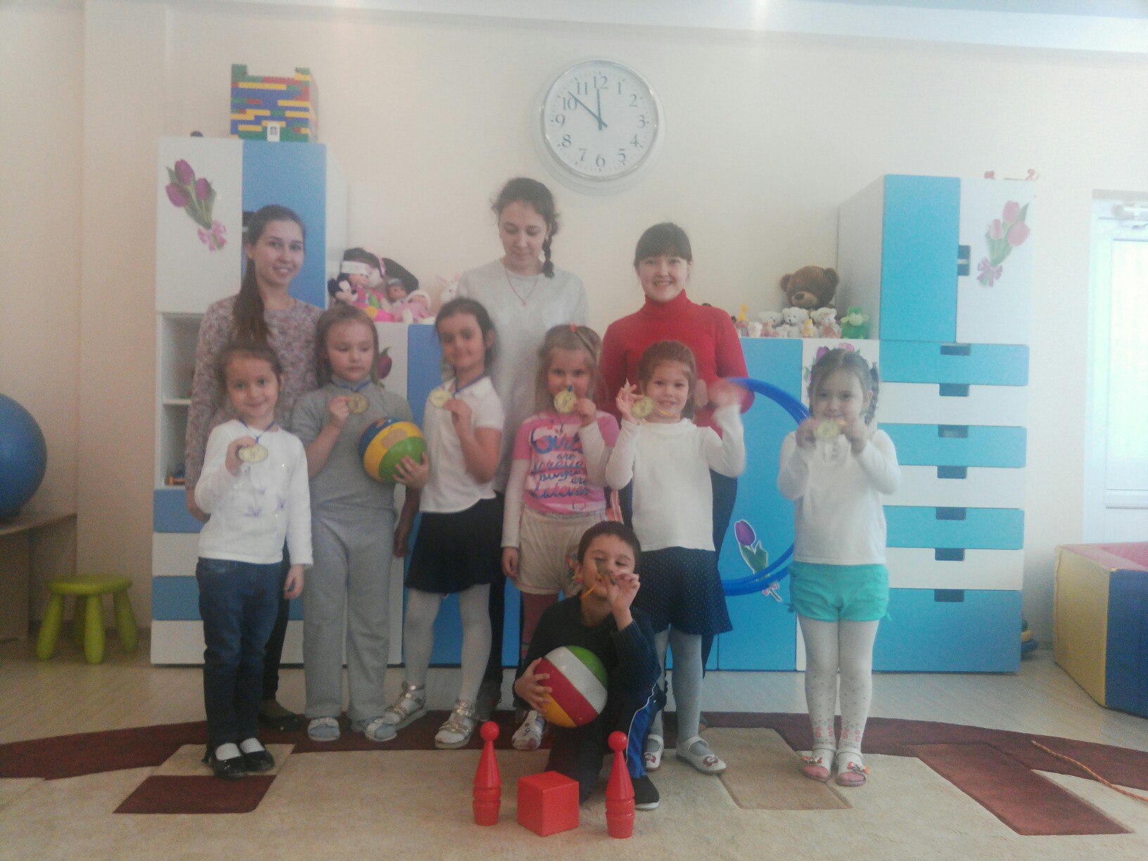 В научно-образовательном центре детского развития УлГПУ «Кораблик» прошел День здоровья и спорта